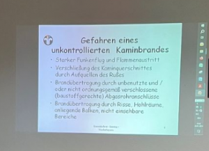 Mehr über den Artikel erfahren Thema des Übungsabend: Kaminbrand