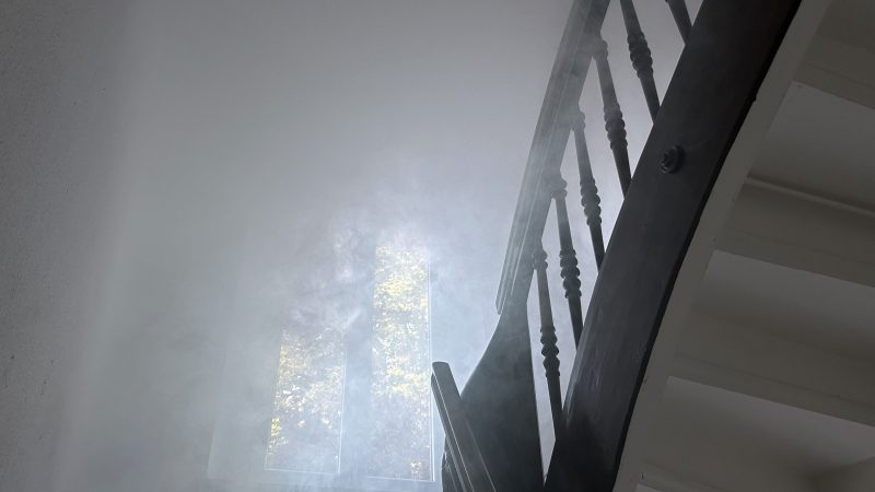 Übungsabend in Oberbruch: Effektives Entrauchen mit dem Überdruck-Lüfter